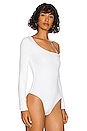 view 3 of 5 Off Shoulder Bodysuit in White
