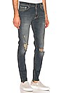 view 2 of 4 Destroyer Denim Jeans in Faded Blue