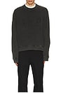 view 4 of 4 Rep Applique Crewneck in Vintage Black