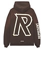 view 1 of 4 Masking Tape Initial Hoodie in Cedar