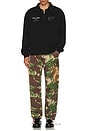 view 4 of 4 SUDADERA CON UN CUARTO DE CREMALLERA TEAM REP in Jet Black