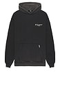 view 2 of 5 Legacy Overprint Hoodie in Vintage Black