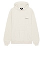 view 2 of 4 Owners Club Script Hoodie in Cream Marl