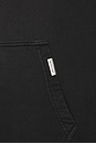 view 3 of 5 Showcasing Hoodie in Stained Black