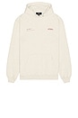 view 4 of 5 Patron Of The Club Hoodie in Cream Marl