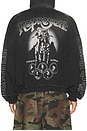 view 3 of 6 SWEAT À CAPUCHE BEACH BOYS in Stained Black