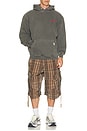 view 3 of 5 SWEAT À CAPUCHE OWNERS in Washed Black