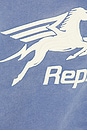 view 5 of 5 Pegasus Zip Through Hoodie in Indigo