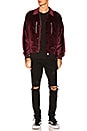 view 5 of 5 Collar Jacket in Wine