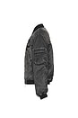 view 3 of 6 Icarus Classic Flight Bomber Jacket in Jet Black