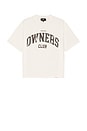 view 4 of 4 Owners Club Tee in Flat White