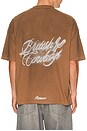 view 2 of 4 T-SHIRT BRITISH COWBOYS in Dusty Brown