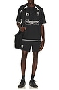view 3 of 4 Star Football Top in Jet Black