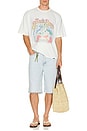 view 3 of 4 x Beach Boys Endless Summer Tee Shirt in Smoked Blue