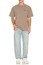 view 3 of 4 Owners Club Script Tee Shirt in Truffle