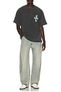 view 3 of 4 The Viper Room Dice Tee in Vintage Grey