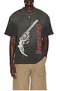 view 1 of 4 Loaded With Love Tee in Stained Black