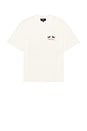 view 4 of 4 24 Hour Service Tee in Flat White