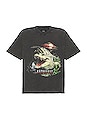 view 1 of 5 Destructive Appetite T-shirt in Vintage Grey