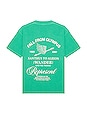 view 1 of 3 Fall From Olympus T-shirt in Island Green