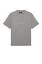 view 1 of 3 Rock Logo T-shirt in Ultimate Grey