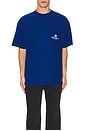 view 4 of 4 Permanent Vacation Pocket T-Shirt in Royal Blue