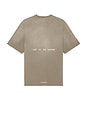 view 2 of 3 Team Rep Tee in Dark Taupe