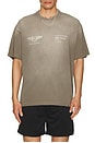 view 3 of 3 Team Rep Tee in Dark Taupe