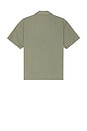 view 2 of 5 Script Camp Collar Shirt in Washed Khaki