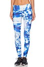view 1 of 3 Kori Legging in Blue Whirlpool Print