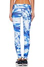 view 3 of 3 Kori Legging in Blue Whirlpool Print