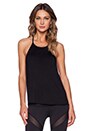 view 2 of 5 Arianna Halter Tank in Black