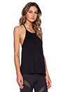 view 3 of 5 Arianna Halter Tank in Black