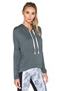 view 2 of 3 Chaya Hoodie in Lightening Grey