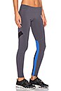 view 2 of 4 Mackenzie Legging in Grey, Slate Grey, Klein Blue & Black