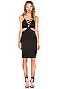 view 4 of 4 Criss Cross Dress in Black