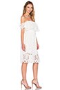 view 2 of 3 Elope Dress in White