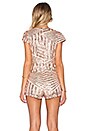 view 3 of 4 Disco Queen Romper in Gold