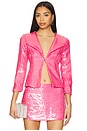 view 1 of 5 Sequin Top in Pink