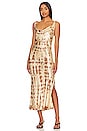 view 2 of 3 Estie Midi Dress in Desert Martini Tie Dye