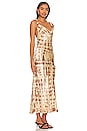 view 3 of 3 Estie Midi Dress in Desert Martini Tie Dye