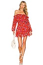 view 1 of 3 Gabriella Romper in Rouge Bouquet