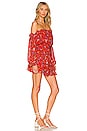 view 2 of 3 Gabriella Romper in Rouge Bouquet