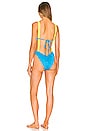 view 3 of 3 Mariah One Piece in Electric Blue