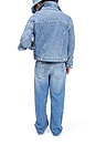 view 3 of 3 Kids Miramar Wide Leg Pant in Noosa
