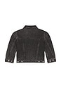 view 2 of 2 Mini Miramar Trucker Jacket in Faded Black