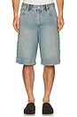 view 1 of 4 Baggy Denim Short in Beacon