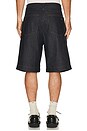 view 2 of 4 Baggy Denim Short in Undone Denim