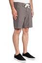 view 2 of 3 Surf Short in Grey Chambray