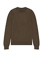 view 3 of 4 Simon Marl Crewneck Sweater in Army Green